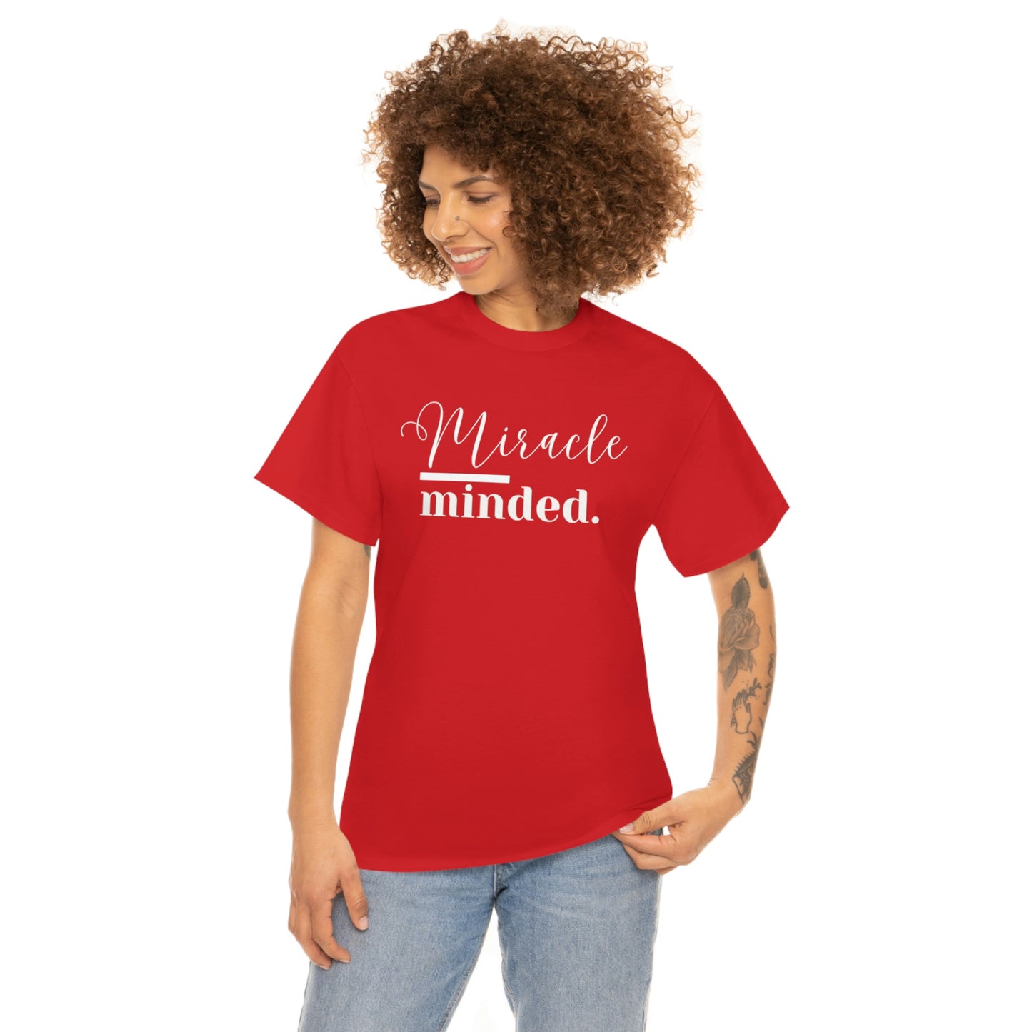 Miracle Minded T-Shirt - Heavy Cotton Tee