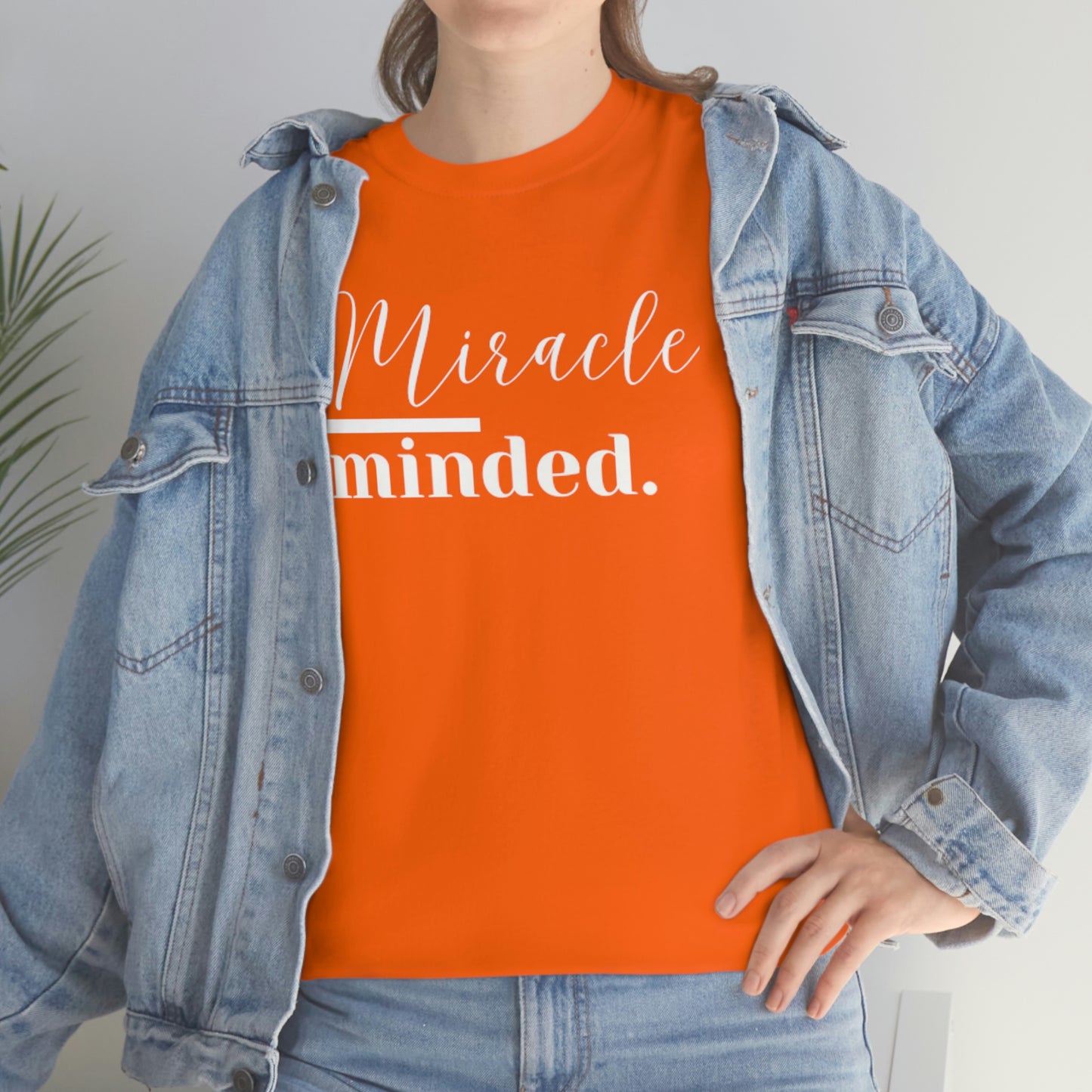 Miracle Minded T-Shirt - Heavy Cotton Tee