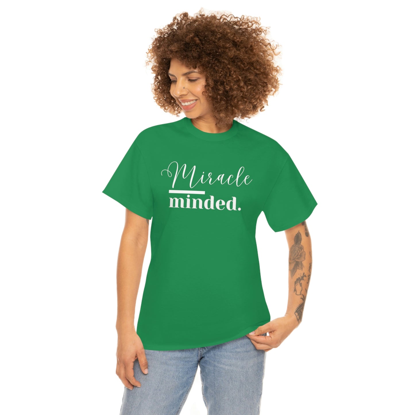 Miracle Minded T-Shirt - Heavy Cotton Tee