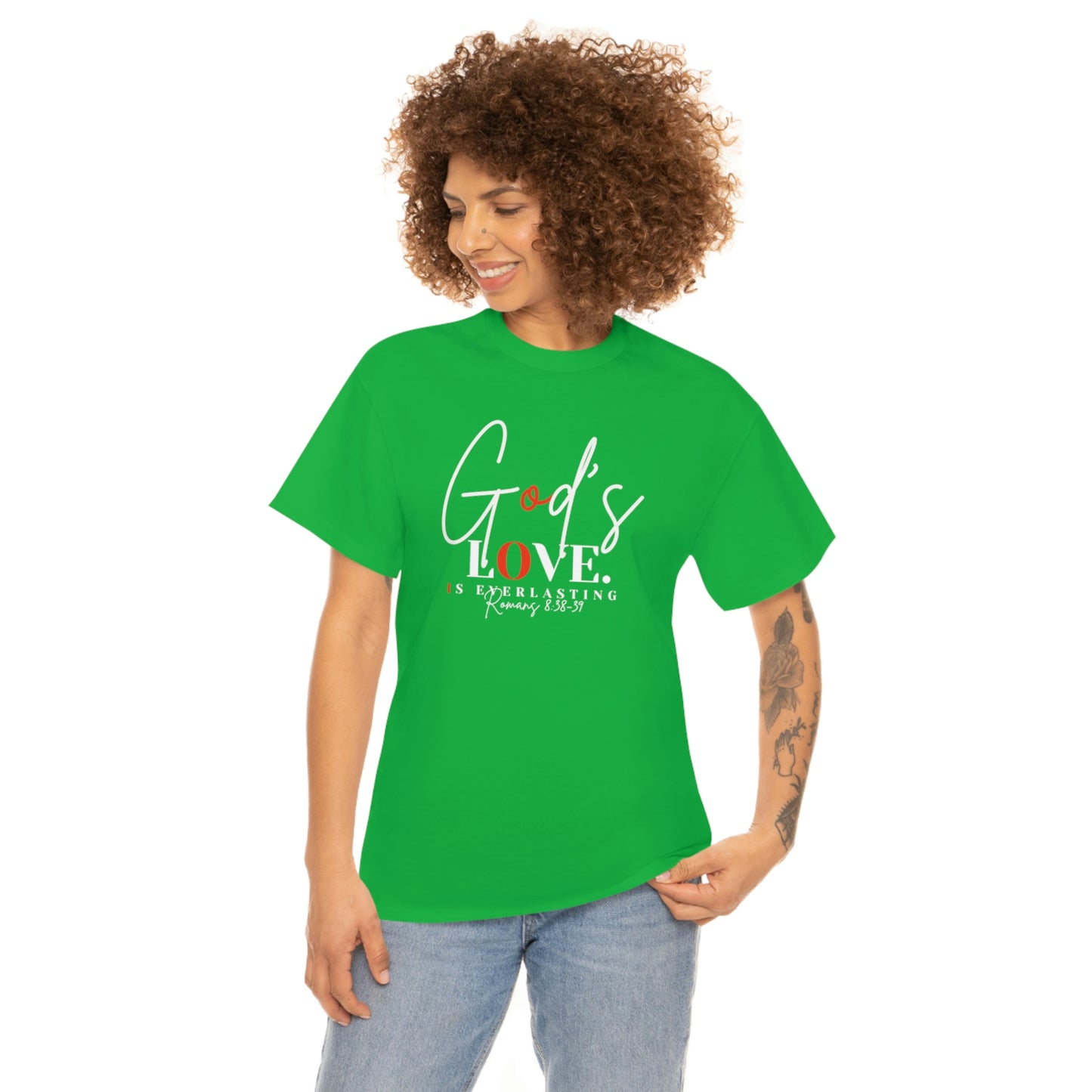 God's Love is Everlasting - Classy Cotton Tee - Unisex