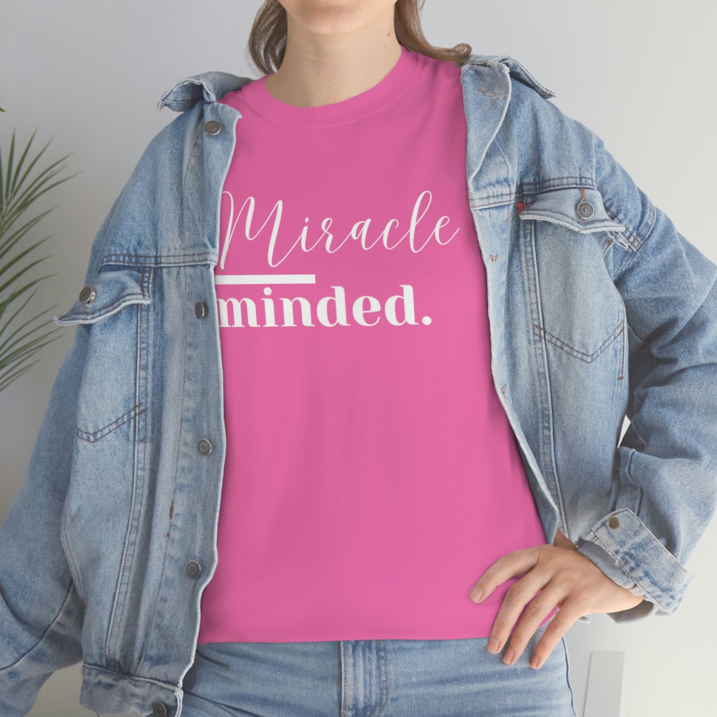 Miracle Minded T-Shirt - Heavy Cotton Tee