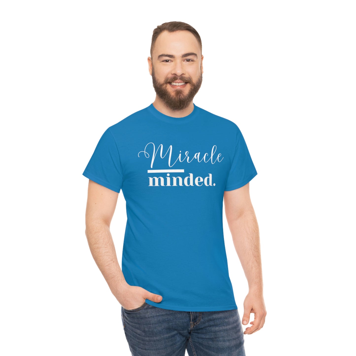 Miracle Minded T-Shirt - Heavy Cotton Tee