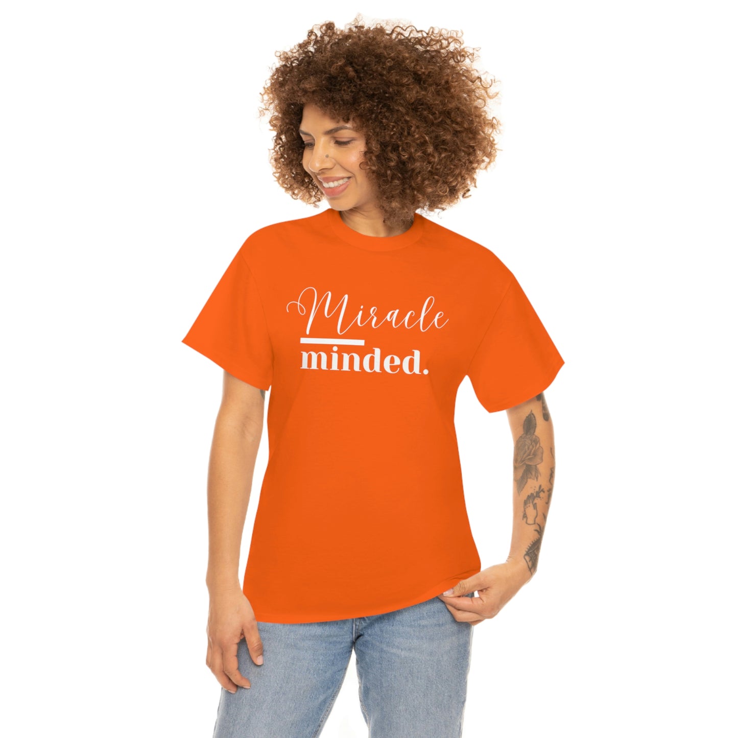 Miracle Minded T-Shirt - Heavy Cotton Tee