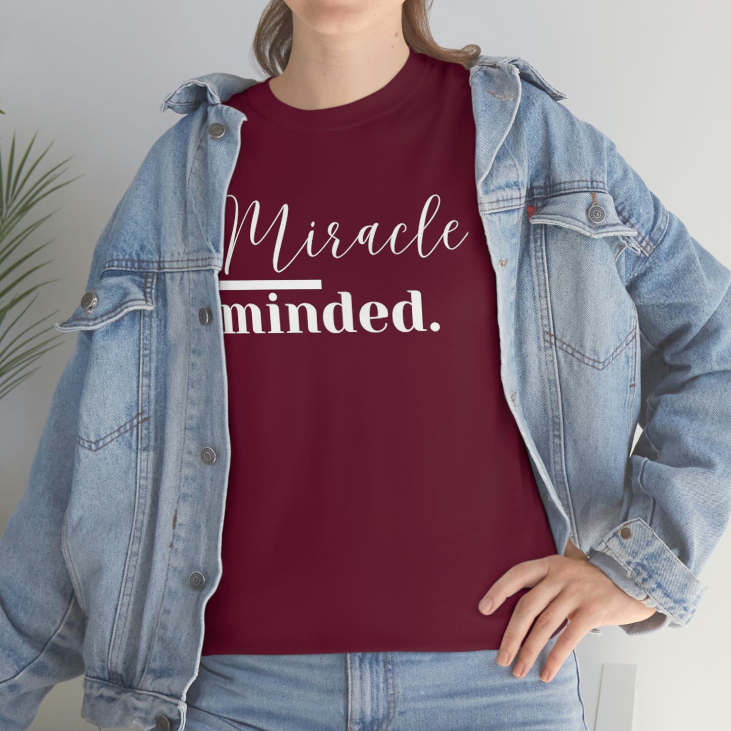 Miracle Minded T-Shirt - Heavy Cotton Tee