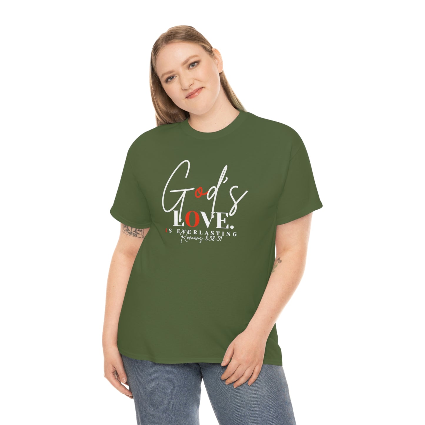 God's Love is Everlasting - Classy Cotton Tee - Unisex