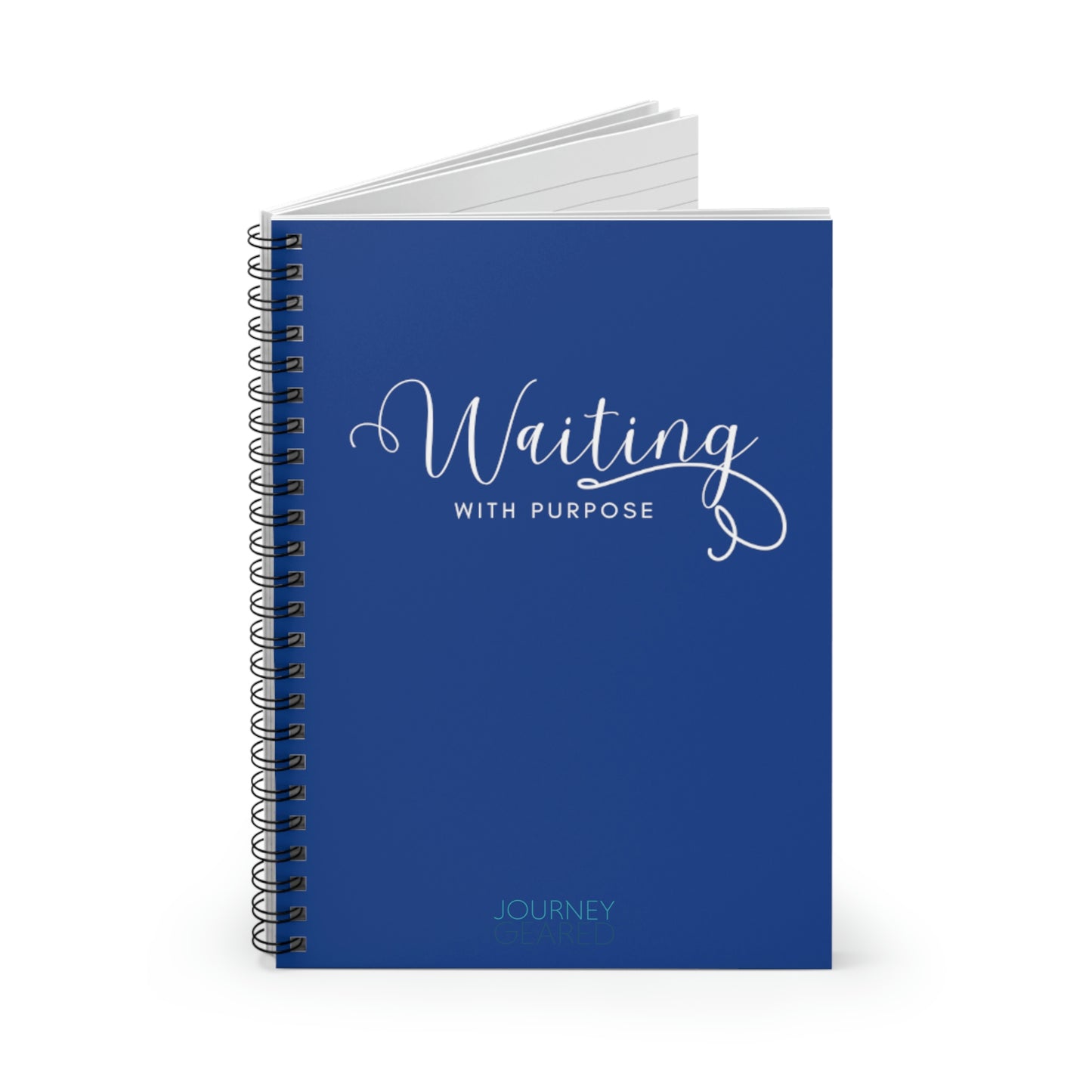 Waiting with Purpose Journal Notebook - Ruled Line