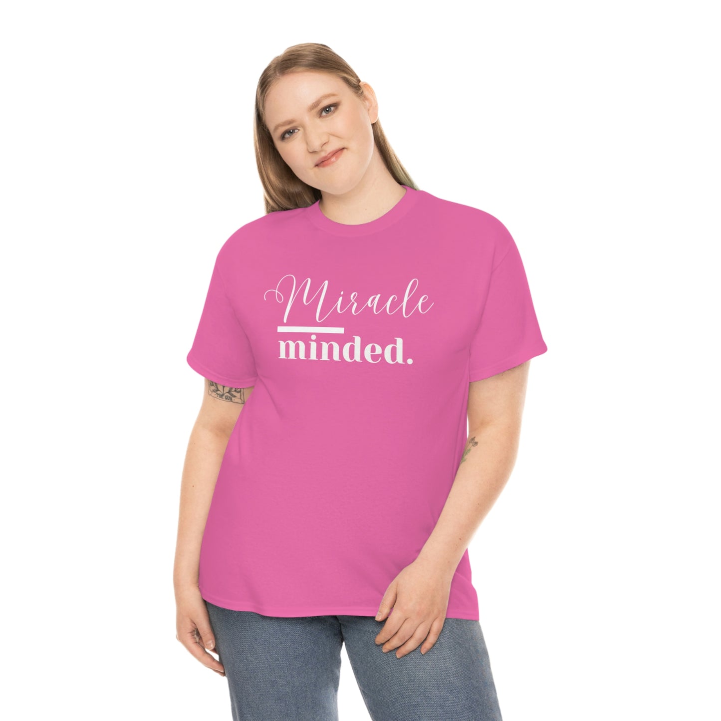 Miracle Minded T-Shirt - Heavy Cotton Tee