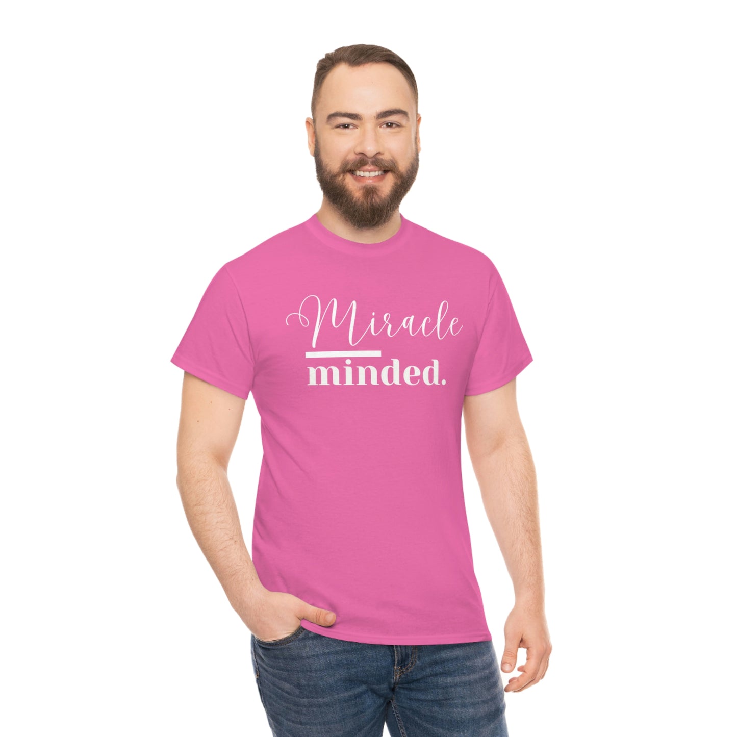 Miracle Minded T-Shirt - Heavy Cotton Tee