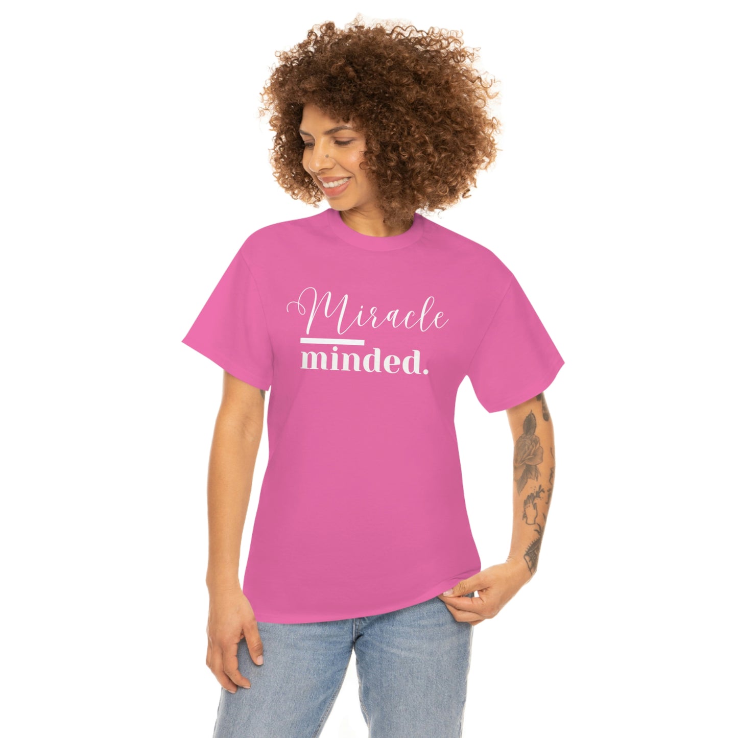 Miracle Minded T-Shirt - Heavy Cotton Tee