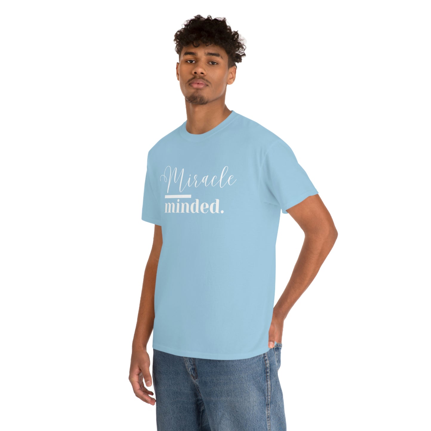 Miracle Minded T-Shirt - Heavy Cotton Tee