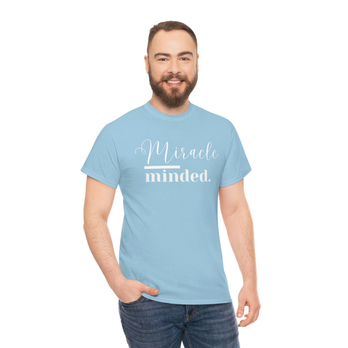 Miracle Minded T-Shirt - Heavy Cotton Tee