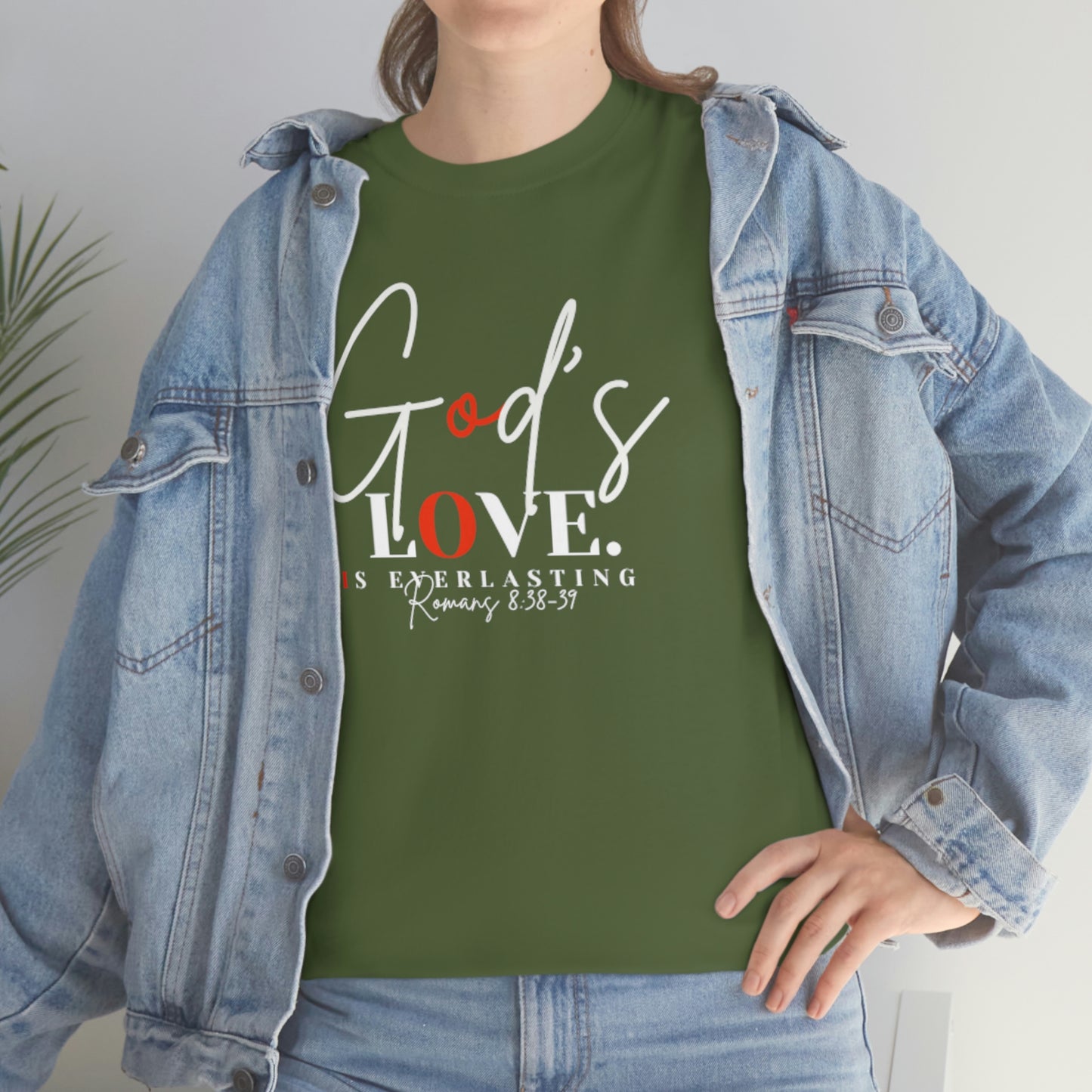 God's Love is Everlasting - Classy Cotton Tee - Unisex