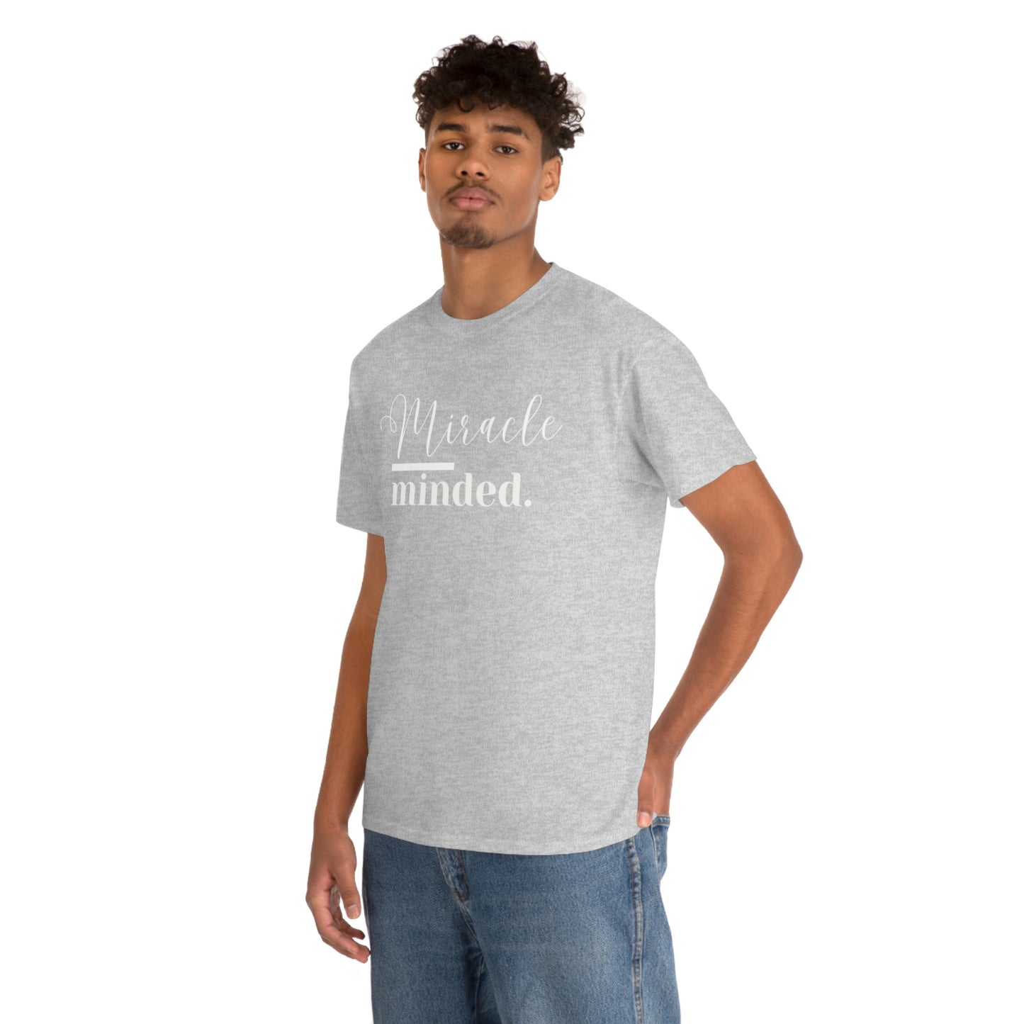 Miracle Minded T-Shirt - Heavy Cotton Tee