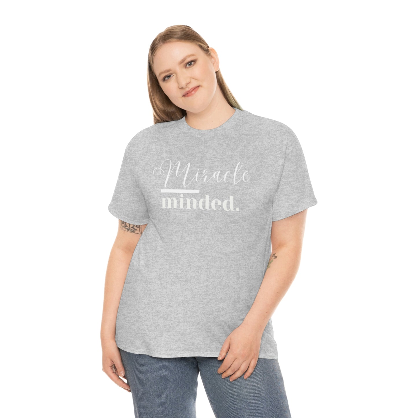 Miracle Minded T-Shirt - Heavy Cotton Tee