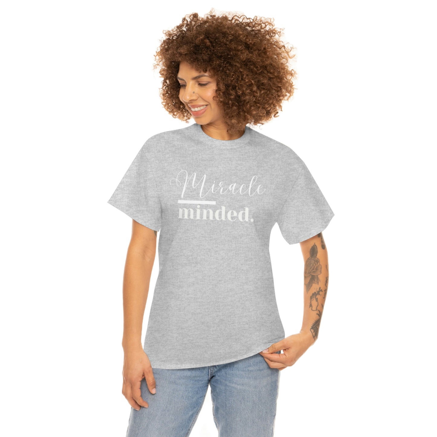 Miracle Minded T-Shirt - Heavy Cotton Tee