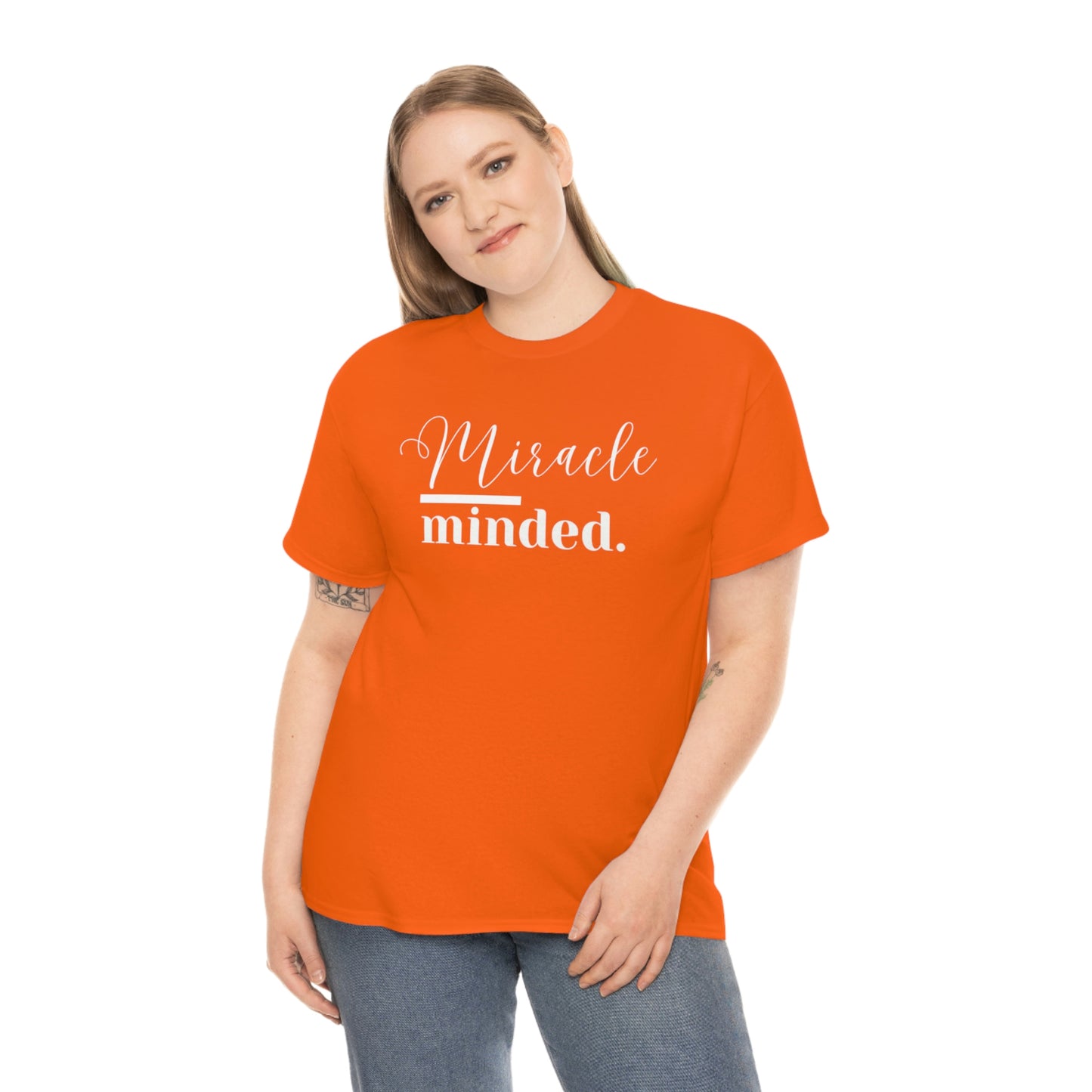 Miracle Minded T-Shirt - Heavy Cotton Tee