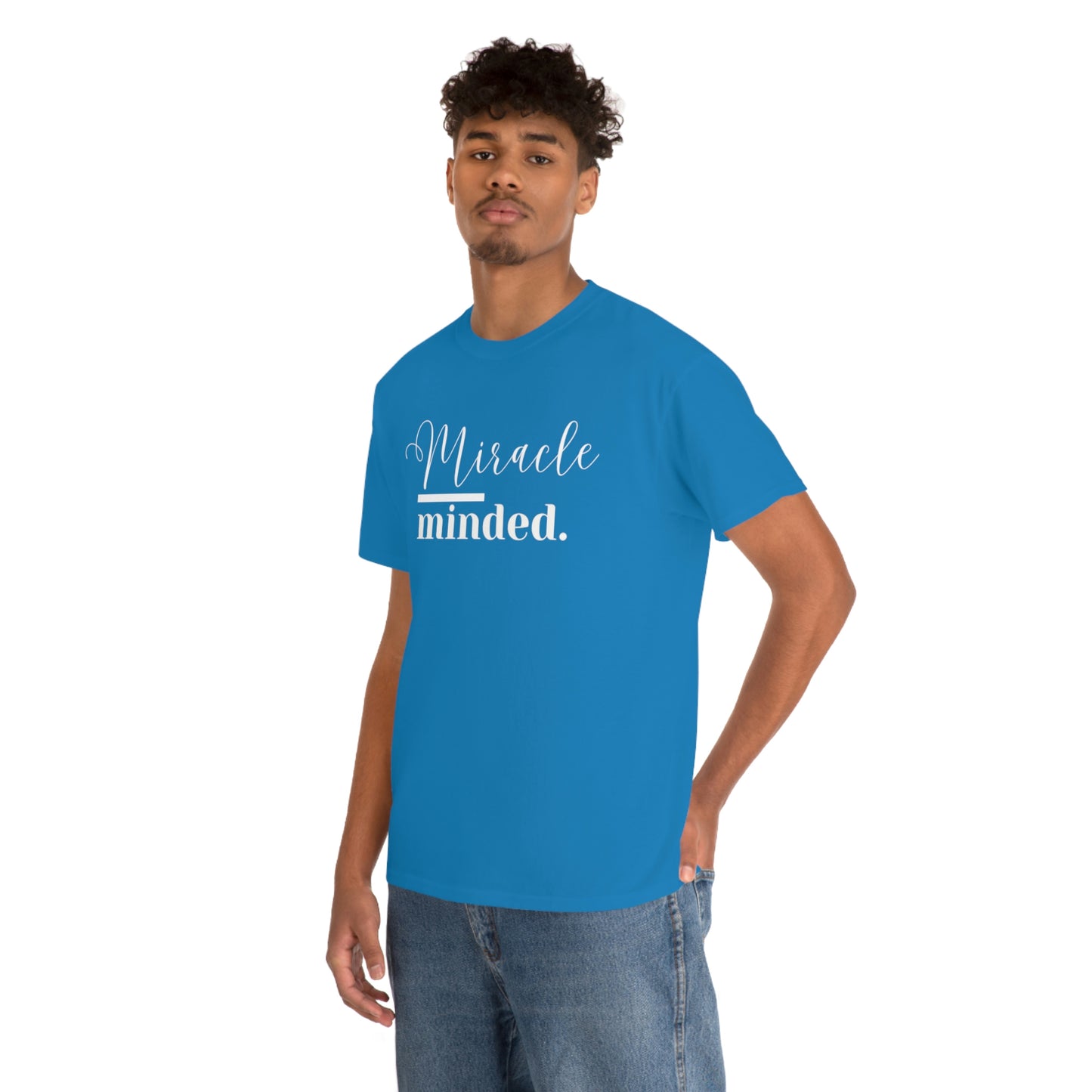 Miracle Minded T-Shirt - Heavy Cotton Tee