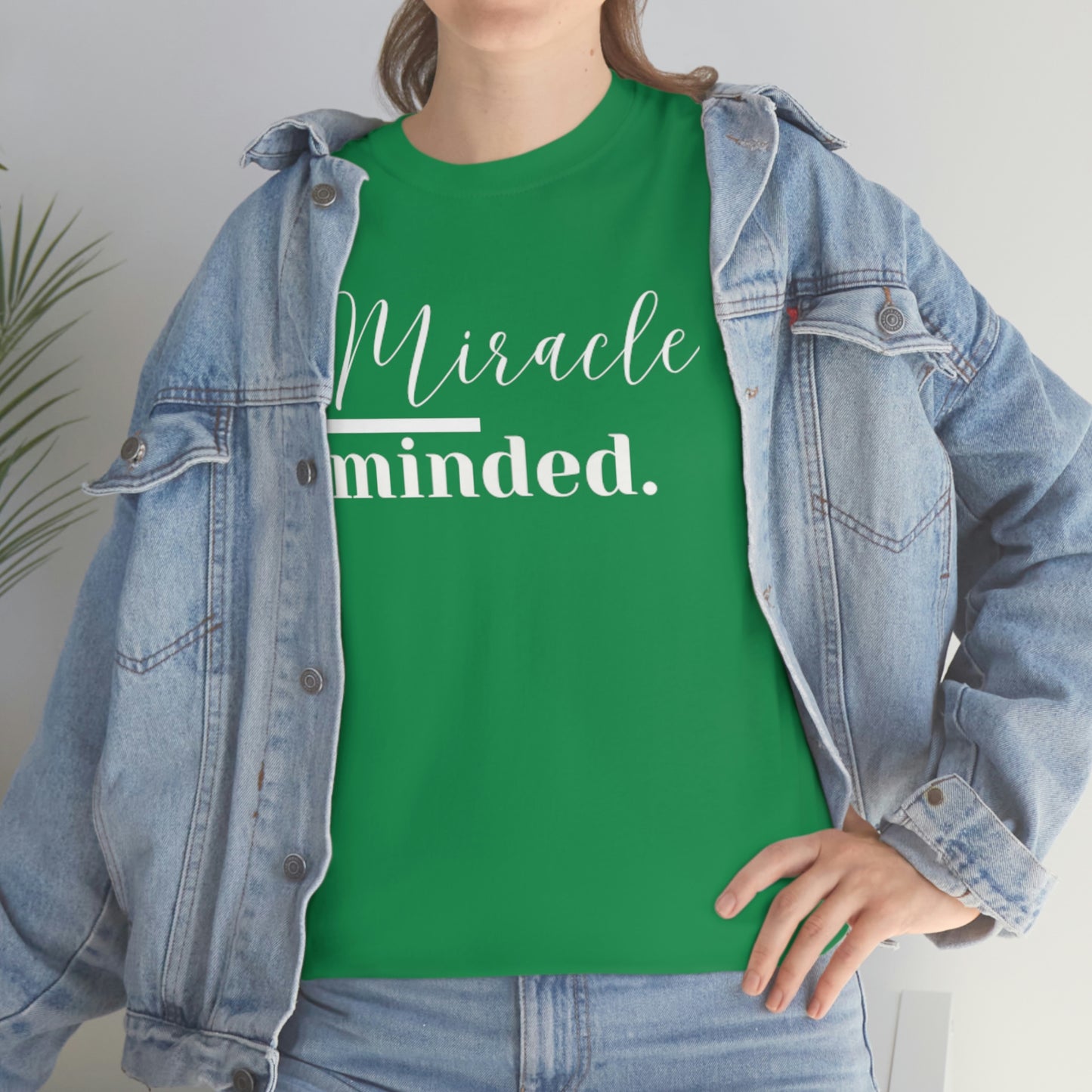 Miracle Minded T-Shirt - Heavy Cotton Tee