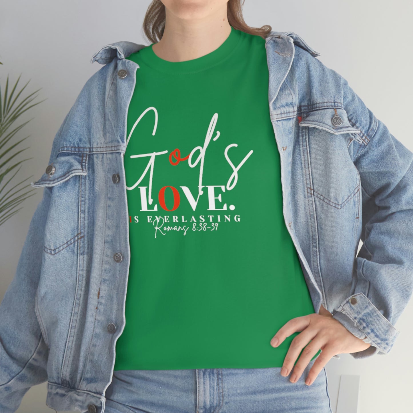 God's Love is Everlasting - Classy Cotton Tee - Unisex