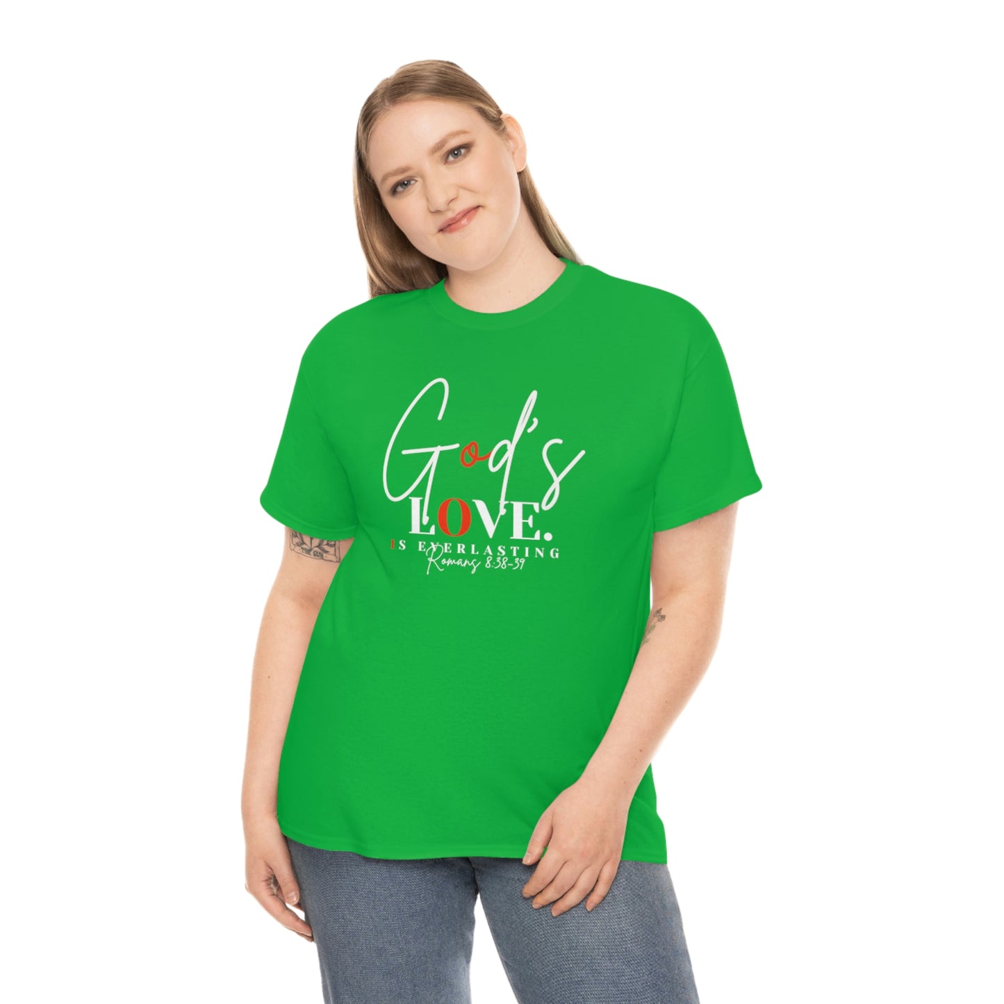 God's Love is Everlasting - Classy Cotton Tee - Unisex