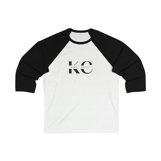 Know Christ 3\4 Sleeve Baseball Tee