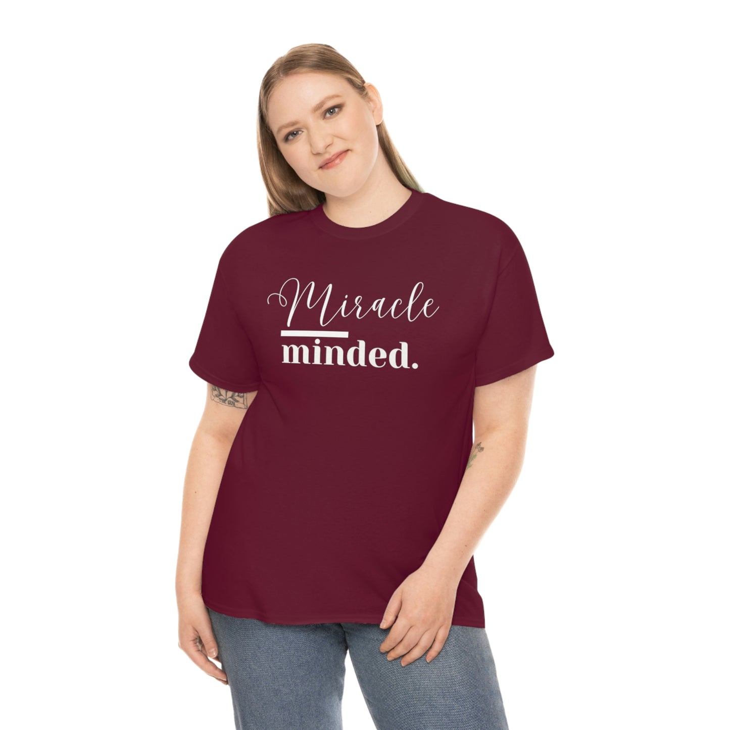 Miracle Minded T-Shirt - Heavy Cotton Tee