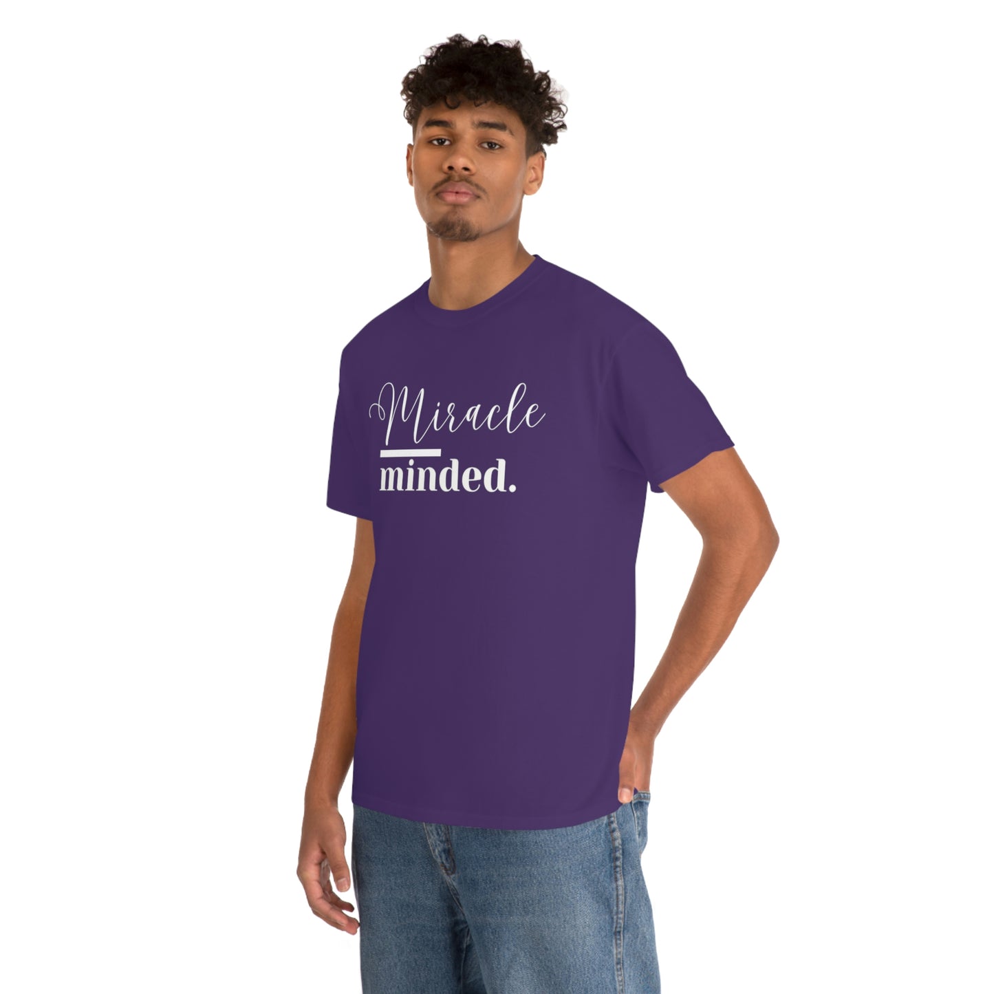 Miracle Minded T-Shirt - Heavy Cotton Tee