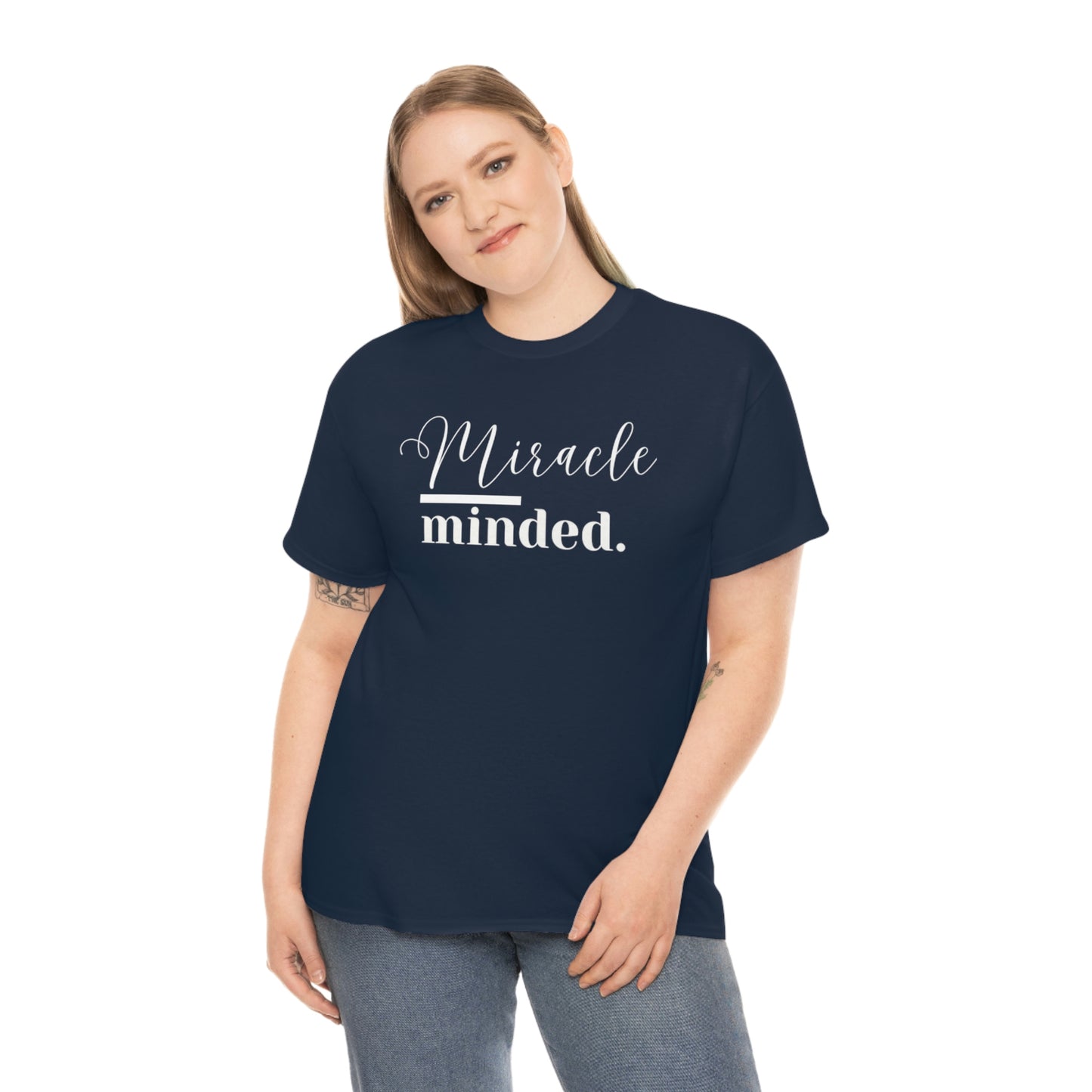 Miracle Minded T-Shirt - Heavy Cotton Tee