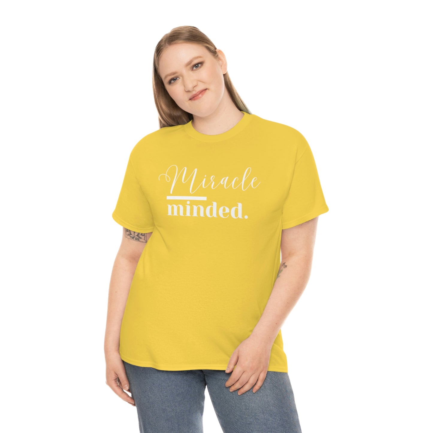 Miracle Minded T-Shirt - Heavy Cotton Tee