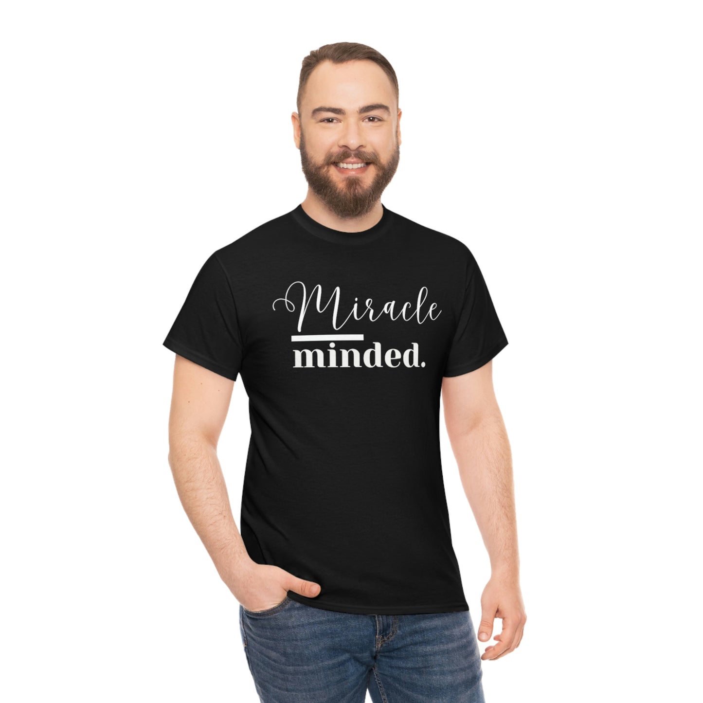 Miracle Minded T-Shirt - Heavy Cotton Tee