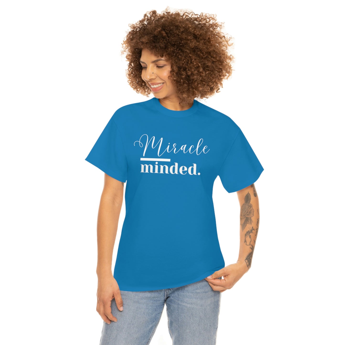 Miracle Minded T-Shirt - Heavy Cotton Tee