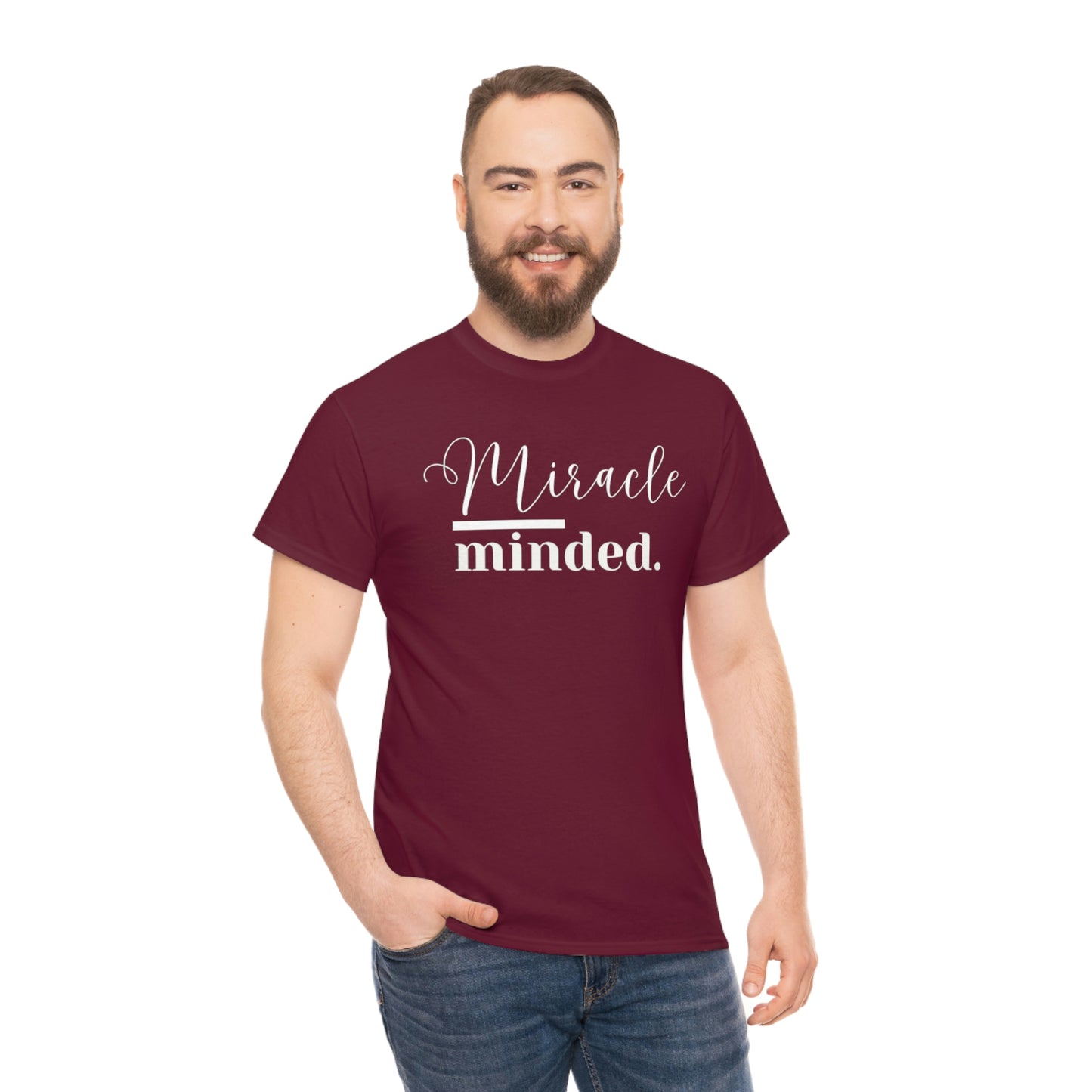 Miracle Minded T-Shirt - Heavy Cotton Tee