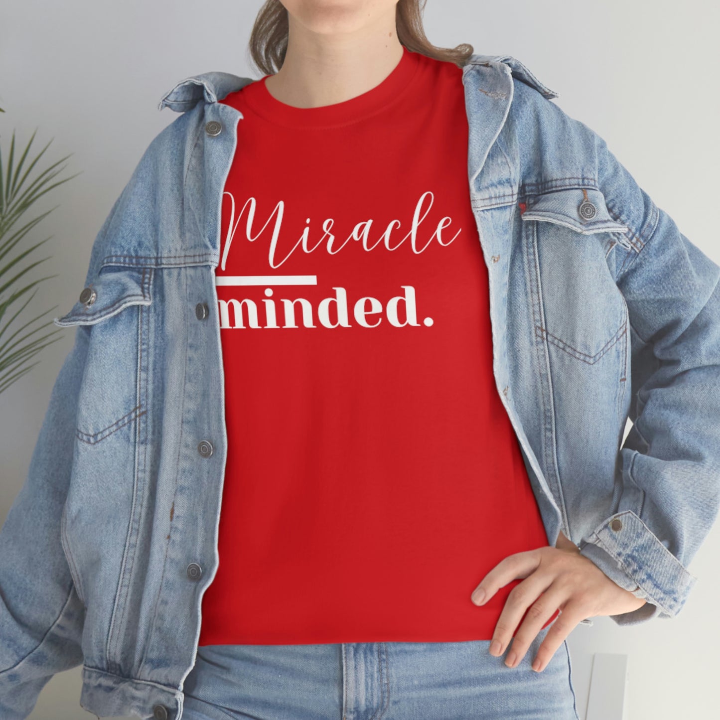 Miracle Minded T-Shirt - Heavy Cotton Tee