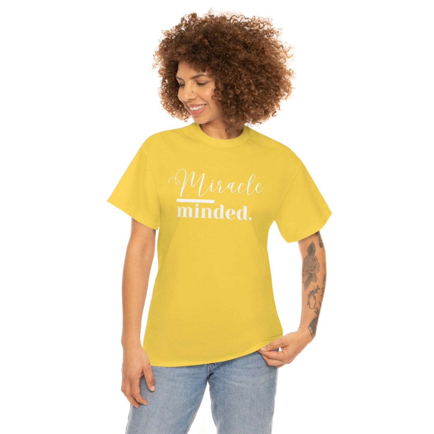 Miracle Minded T-Shirt - Heavy Cotton Tee