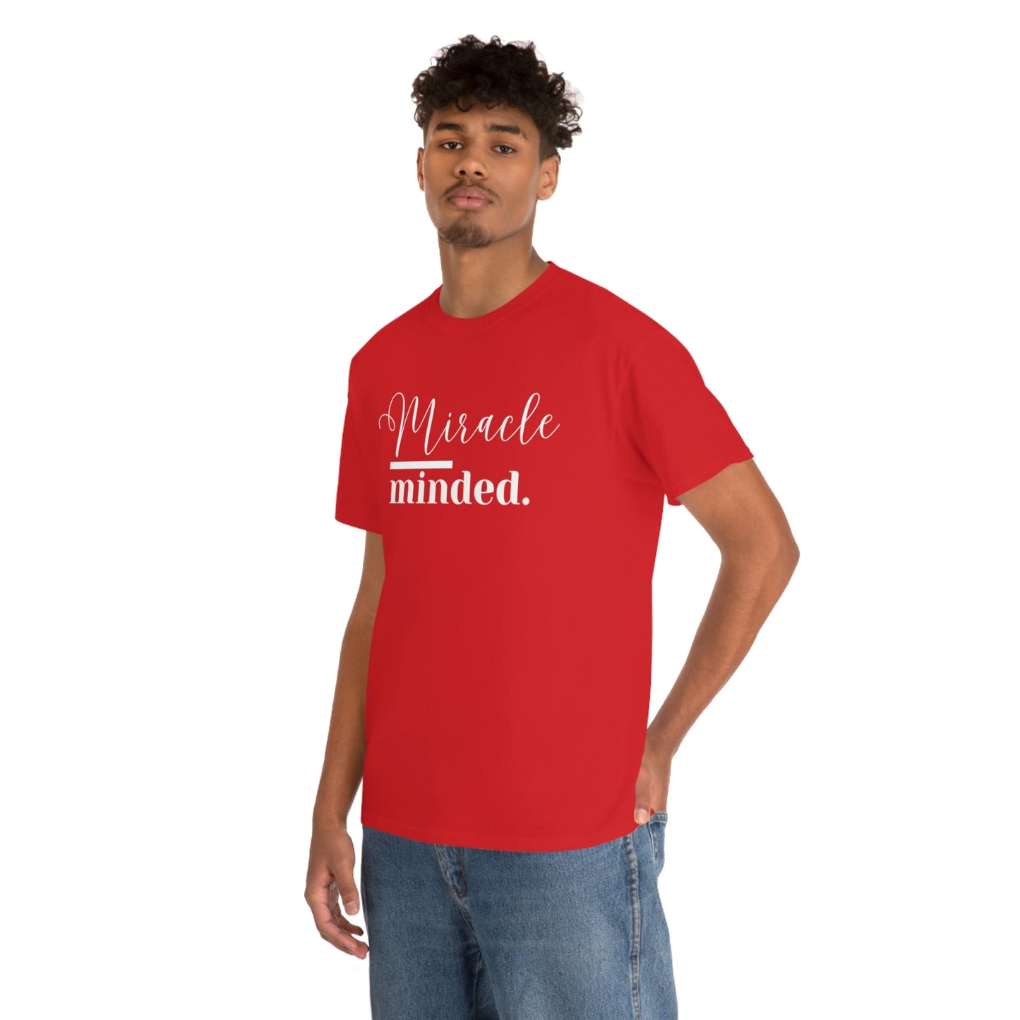 Miracle Minded T-Shirt - Heavy Cotton Tee