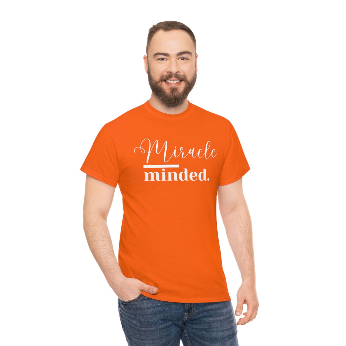 Miracle Minded T-Shirt - Heavy Cotton Tee