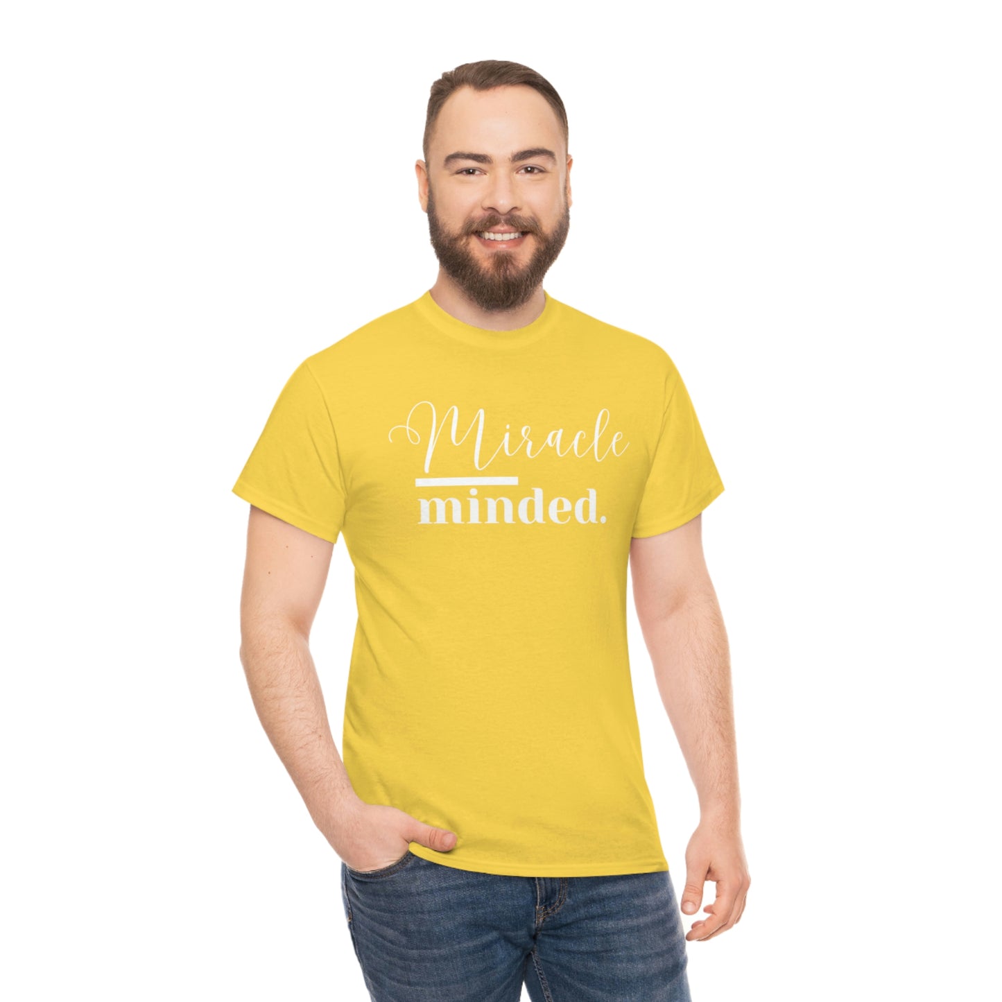 Miracle Minded T-Shirt - Heavy Cotton Tee