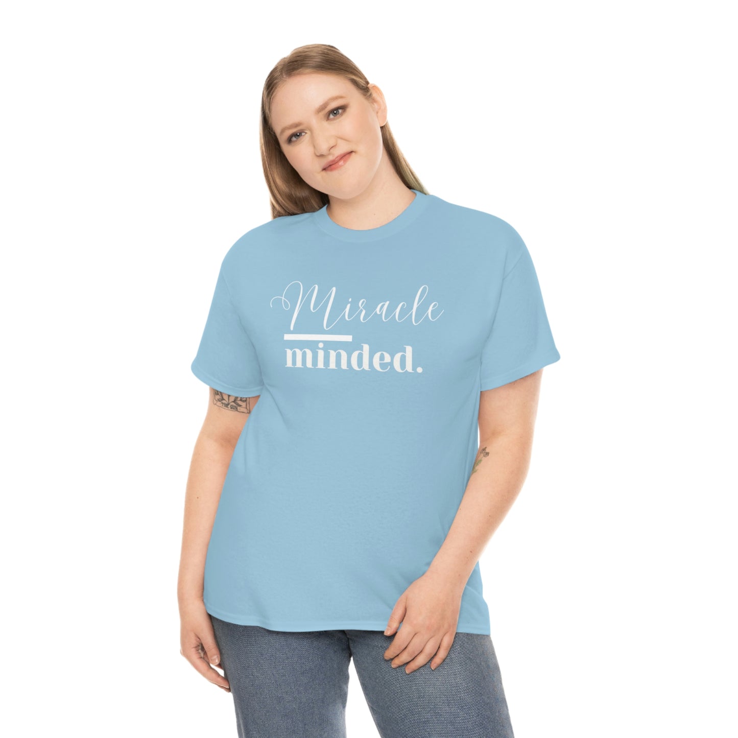 Miracle Minded T-Shirt - Heavy Cotton Tee